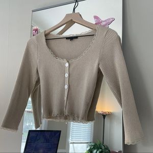 Cropped Cardigan